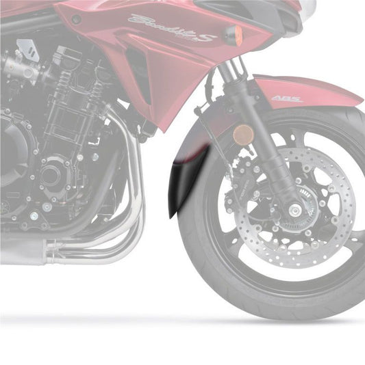 Voorspatbord verlenger zwart voor diverse Suzuki GSF650/1250 modellen