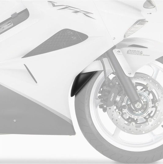 Voorspatbord verlenger voor de achterkant zwart Puig Honda VFR800 '02-'13