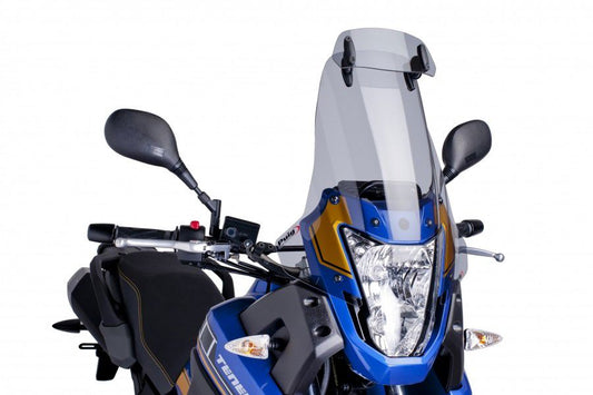 Vervangingsruit touring met opzetruitje licht getint Puig Yamaha XT660Z '08