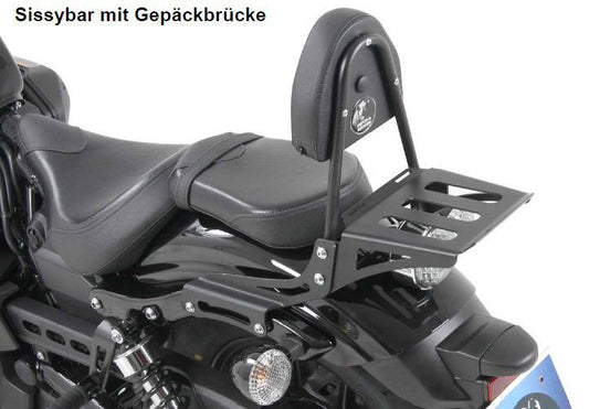 Sissybar Met Rekje Hepco&Becker Zwart Yamaha Xv950/R 2013-