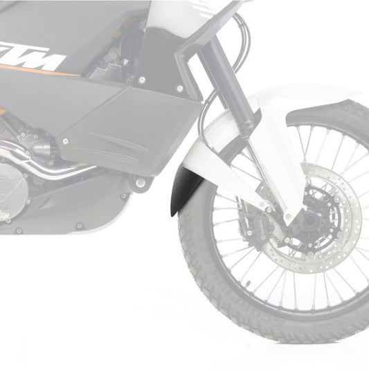 Voorspatbord verlenger voor de achterkant zwart Puig KTM 990 Adventure '03-'12