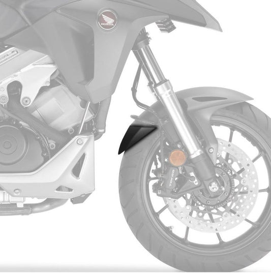 Voorspatbord verlenger voor de achterkant zwart Puig Honda CROSSRUNNER '11-'14