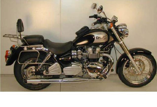 Tassendragers standaard chroom Hepco&Becker Triumph Bonneville Amerika '01-'10/ Speedmaster '03-'05