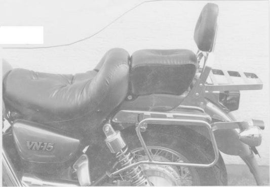 Tassendragers standaard chroom Hepco&Becker Kawasaki VN1500 '94-/ VN1500SE -'93
