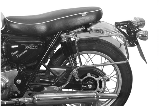 Tassendragers standaard zwart Hepco&Becker Kawasaki W650/ W800