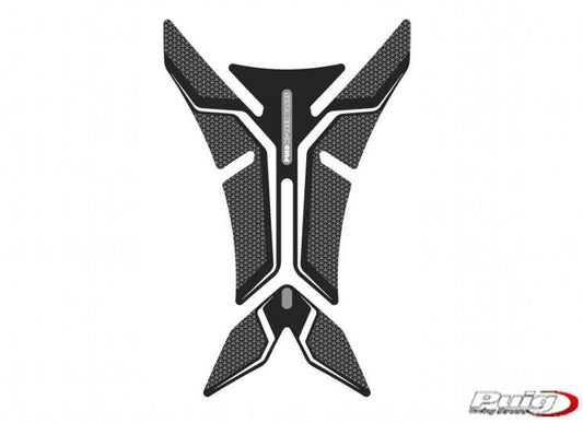 Tankpad Puig universeel zwart/carbon look