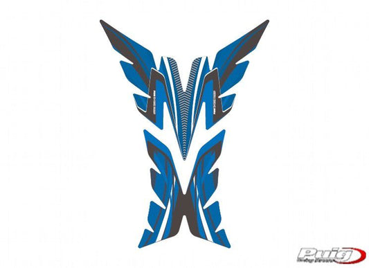 Tankpad Puig Radikal Blauw/Zwart