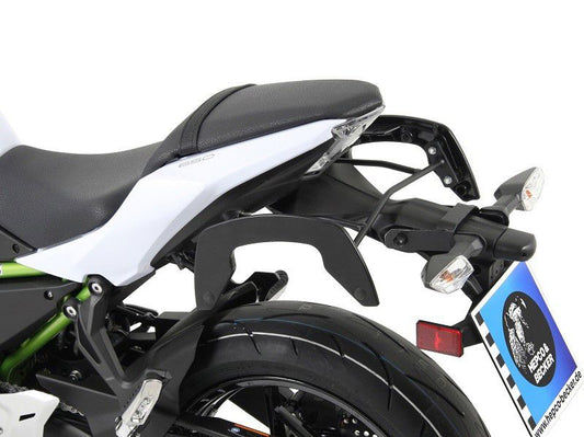 C-Bow Tasdragers Zwart Hepco&Becker Kawasaki Z650 '17-
