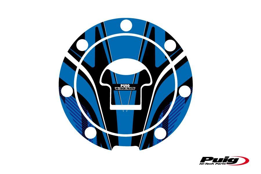 Tankdopcover Radikal Puig Voor Diverse Honda Modellen -'13-Blauw