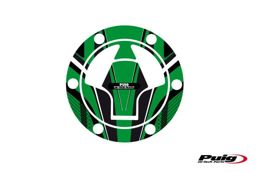 Tankdopcover Radikal Puig voor Kawasaki Ninja 250R '08-'12/ Ninja 300 '13-