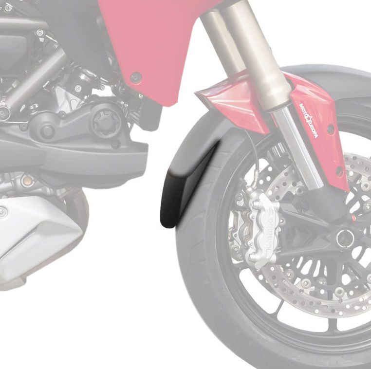 Voorspatbord verlenger zwart Puig Ducati Multistrada 1200/S '10-'15