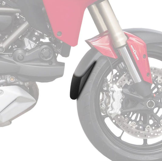 Voorspatbord verlenger zwart Puig Ducati Multistrada 1200/S '10-'15