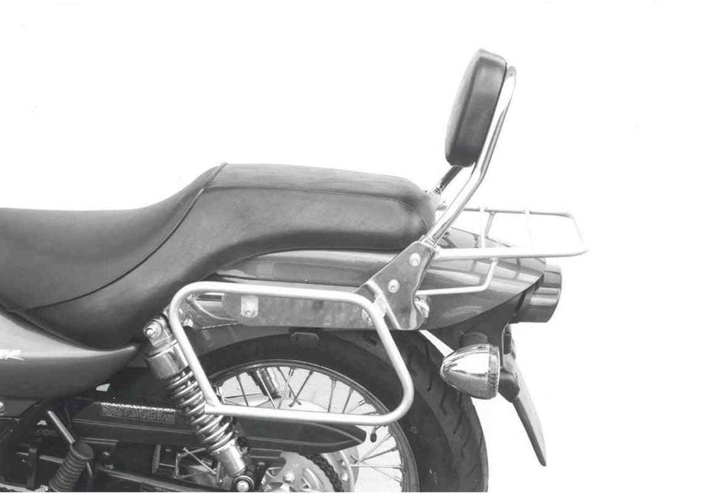 Topdrager Chroom Hepco&Becker Kawasaki El125 Voor Montage Op De Originele Sissybar