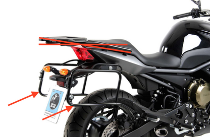 Kofferrek Zwart Lock-It Hepco&Becker Yamaha Xj6/ Xj6 Diversion '13-16