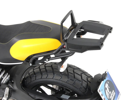 Topdrager Zwart Alurack Hepco&Becker Ducati Scrambler '15-