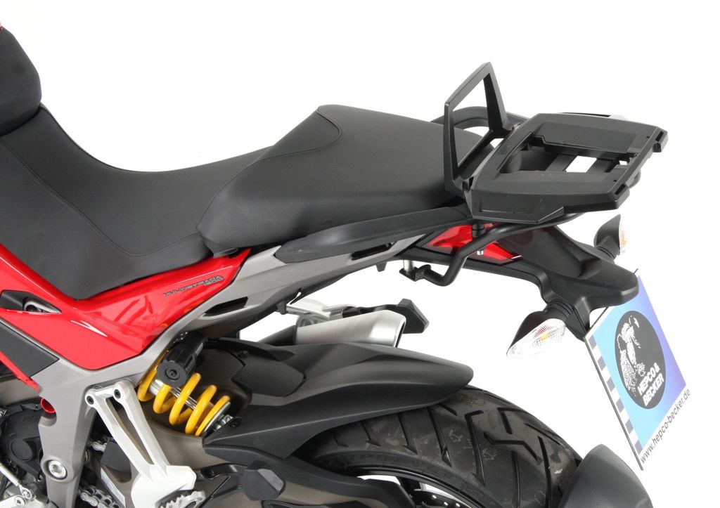 Topdrager Zwart Alurack Hepco&Becker Ducati Multistrada 1260 '18-