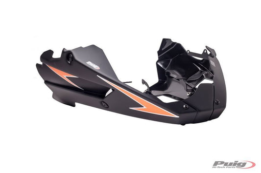 Motorspoiler Puig mat zwart Kawasaki Z800 / Z800E '13-'16