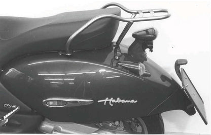 Topdrager Chroom Minirack Hepco&Becker Aprilia Habana 50/ 125/ Custom '99-'01/ Mojito 50/ 125/  Custom '04-