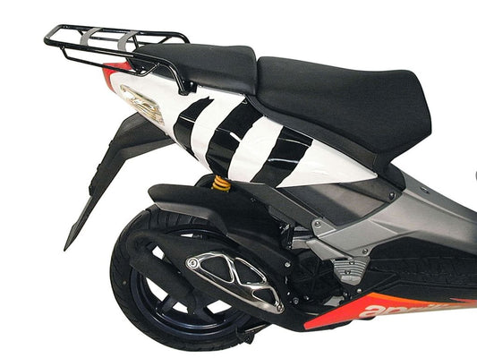 Topdrager Zwart Minirack Hepco&Becker Aprilia Sr50 R/ Factory '05-