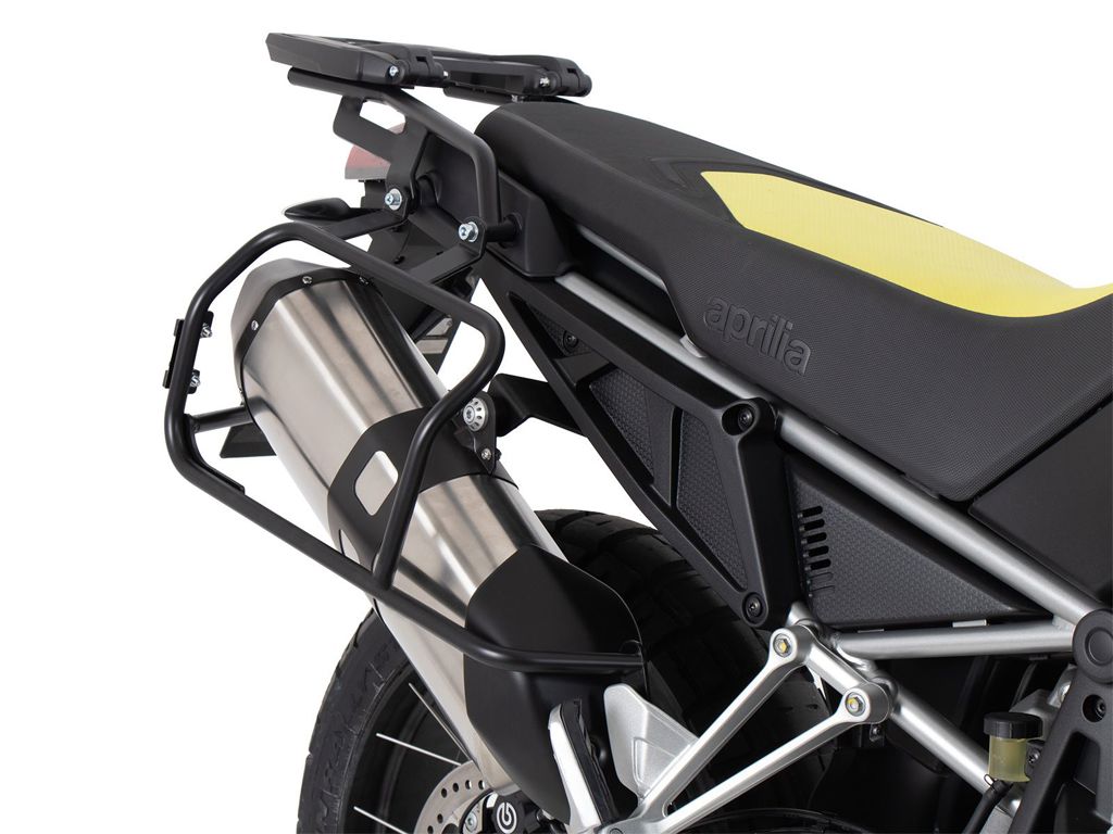 Kofferrek Zwart Hepco&Becker Voor 'Cutout' Xplorer Zijkoffers Aprilia Tuareg 660 '22-24