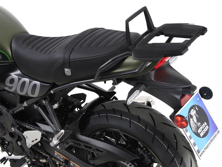 Topdrager Zwart Alurack Hepco&Becker Kawasaki Z900Rs / Cafe '18- / Z900Rs Se '22-