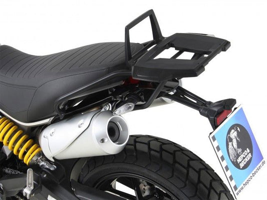 Topdrager Zwart Alurack Hepco&Becker Ducati Scrambler 1100 / Special / Sport '18-