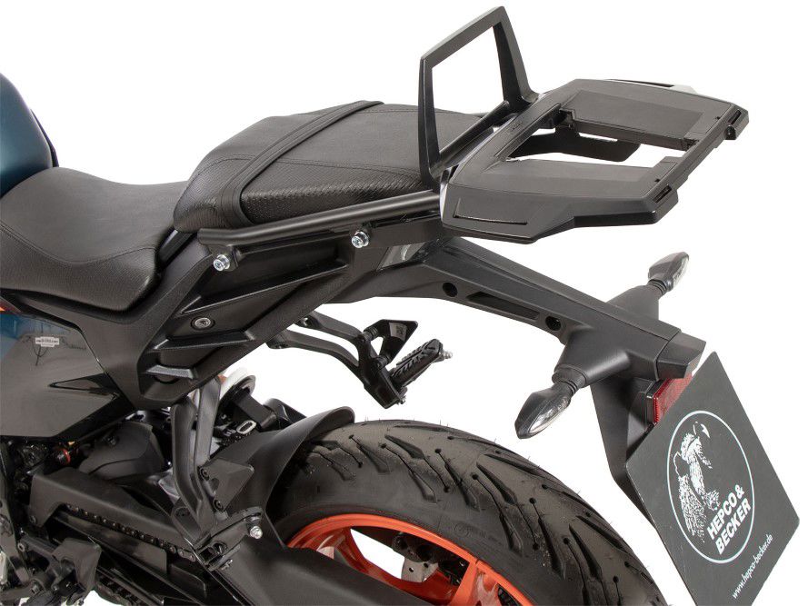 Topdrager Zwart Alurack Hepco&Becker Ktm 125 Duke '24-