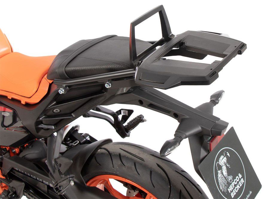 Topdrager Zwart Alurack Hepco&Becker Ktm 390 Duke '24-