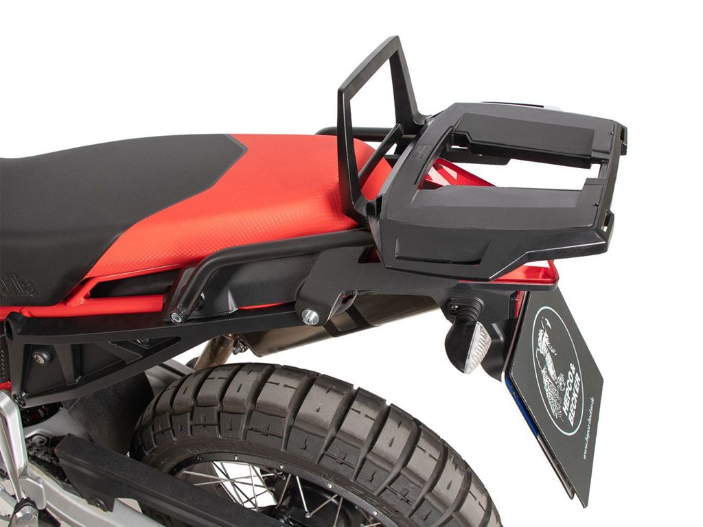 Topdrager Zwart Alurack Hepco&Becker Aprilia Tuareg 660 '25-