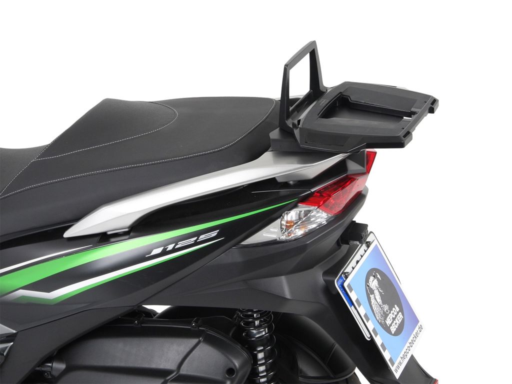 Topdrager Zwart Alurack Hepco&Becker Kawasaki J125 '16-/ J300 '14-