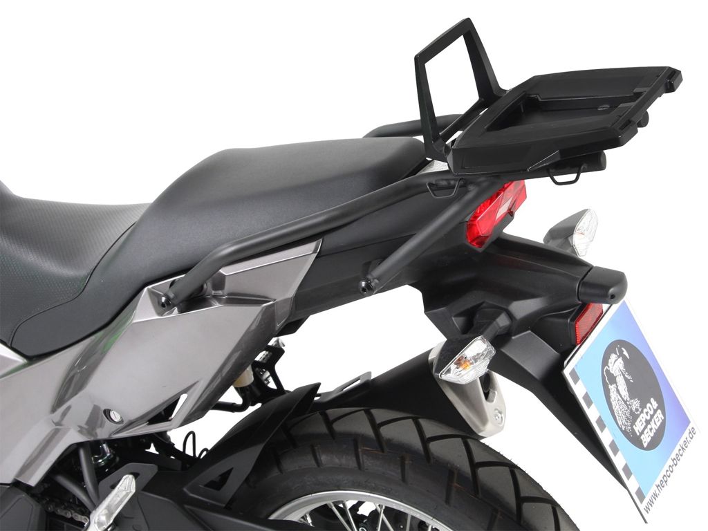 Topdrager Zwart Alurack Hepco&Becker Kawasaki Versys X-300 '17-