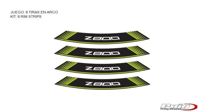 Velglint Puig Met Logo Kawasaki Z800