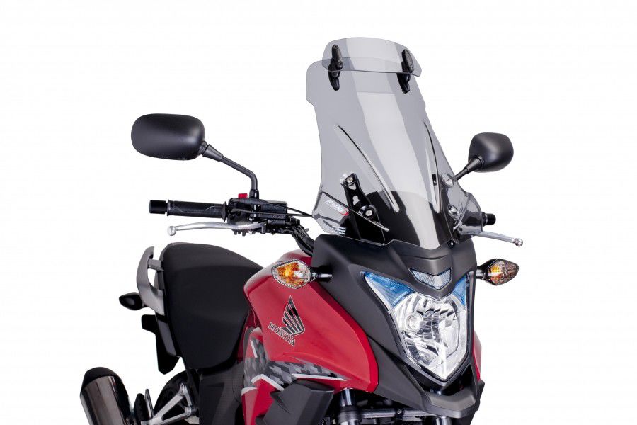 Vervangingsruit Touring Met Opzetruitje Licht Getint Puig Honda Cb500X '13-'15