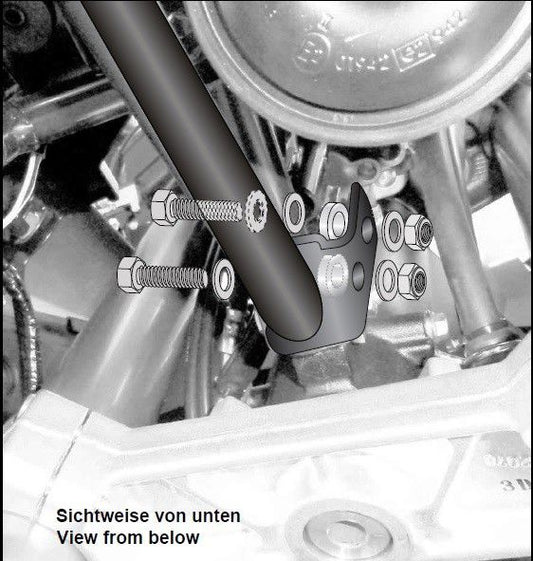 Montage adapter headlightcover Hepco&Becker Suzuki DL1000 V-Strom '17-