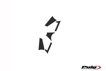 Kroonplaatcover Carbon Look Puig Voor Triumph Daytona 675/R '13-