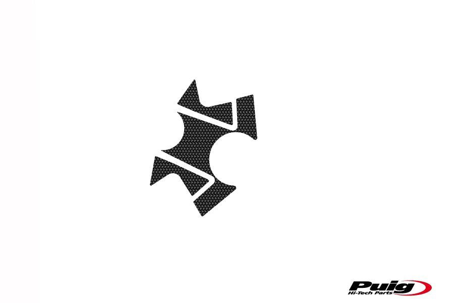 Kroonplaatcover Carbon Look Puig Voor Kawasaki Ninja 300 '13-'15