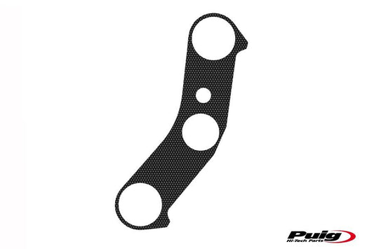 Kroonplaatcover carbon look Puig voor Yamaha YZF-R6 '06-'16