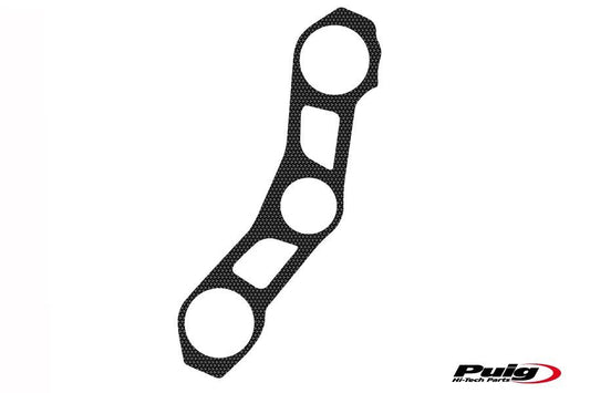 Kroonplaatcover carbon look Puig voor Kawasaki ZX-10R '11-'15
