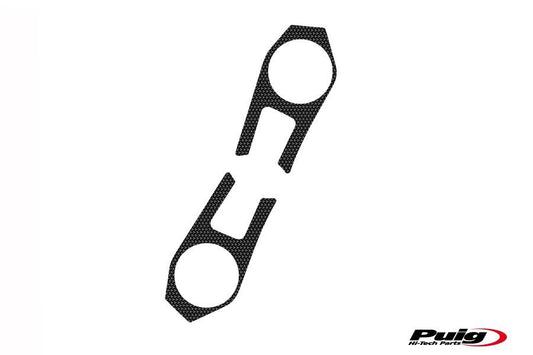 Kroonplaatcover carbon look Puig voor Kawasaki ZX-6R '09-'16