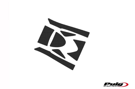 Kroonplaatcover carbon look Puig voor Kawasaki ER-6F/N '12-