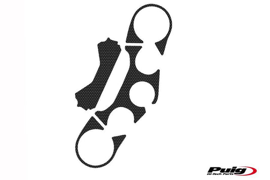 Kroonplaatcover carbon look Puig voor Ducati Multistrada 1200/S '10-'14
