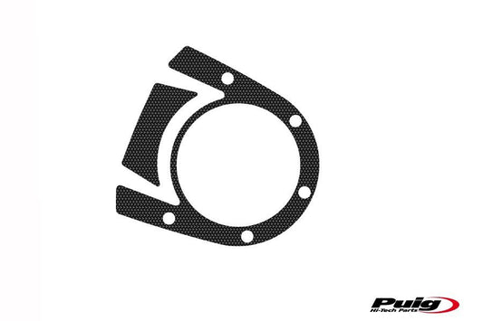 Kroonplaatcover carbon look Puig voor Ducati Diavel '11-