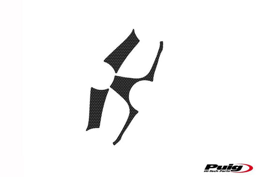 Kroonplaatcover carbon look Puig voor BMW F800GS/F800S
