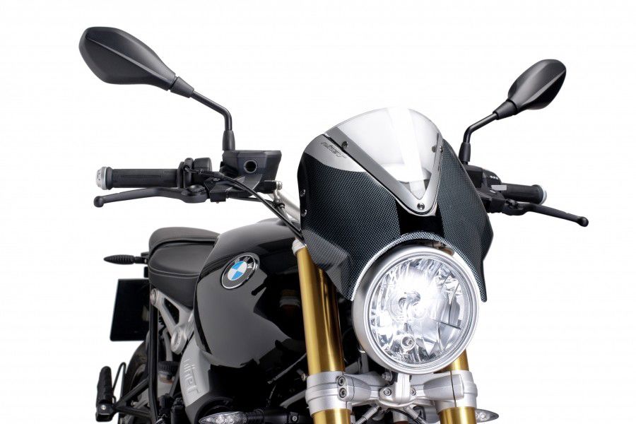 Vervangingsruit Naked Bike Met Carbon Look Kuipje Puig Bmw R Ninet '14-