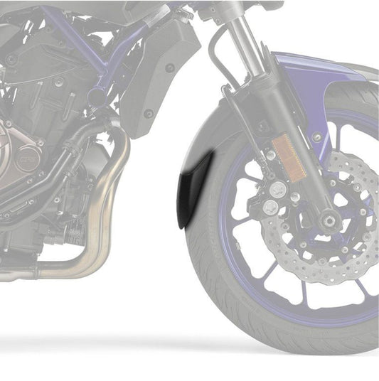 Voorspatbord verlenger zwart Yamaha MT-07 '14-'17