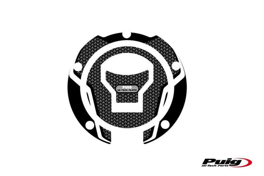 Tankdopcover Puig Voor Diverse Honda Modellen '14- Zwart/Carbon Look