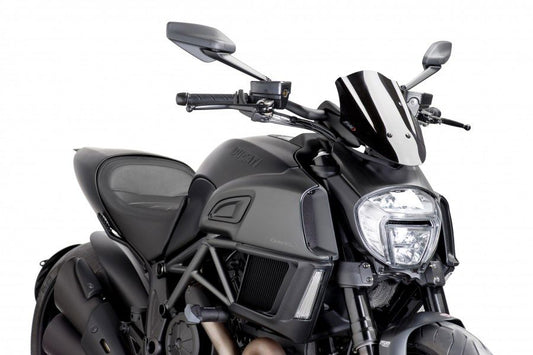 Vervangingsruit naked bike sport verstelbaar Puig Ducati Diavel '14-'18