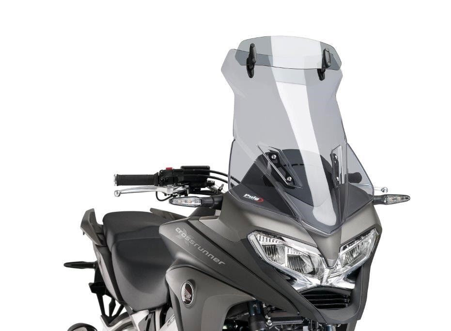 Vervangingsruit Touring Met Opzetruitje Licht Getint Puig Honda Crossrunner Vfr800X '15-'16