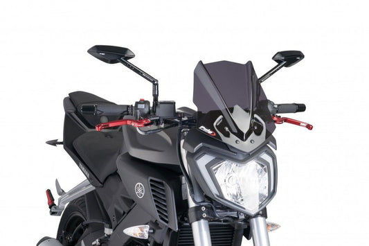 Vervangingsruit Naked Bike Puig Yamaha Mt-125 '15-