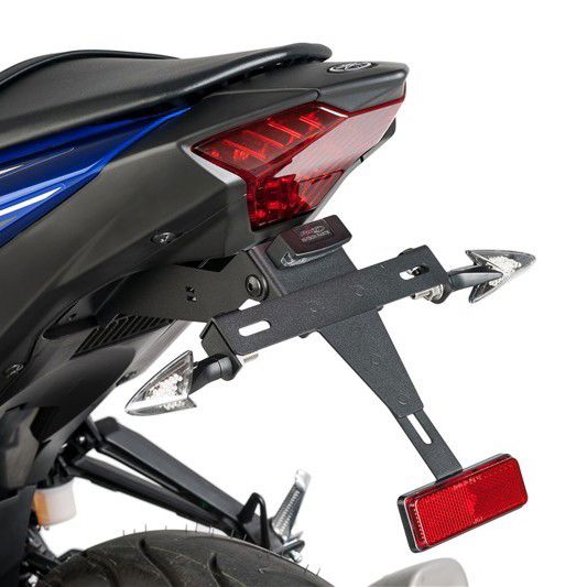 Kentekenplaathouder Puig Yamaha Yzf-R3 '15-'24/ Mt-03 '16-